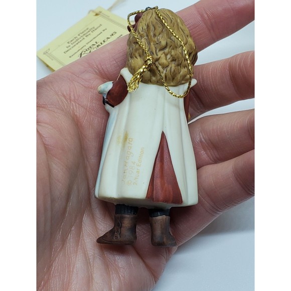 Jan Hagara Collection Porcelain Ornaments Set Carol Jill Jessica Lot of 3 - Picture 12 of 16